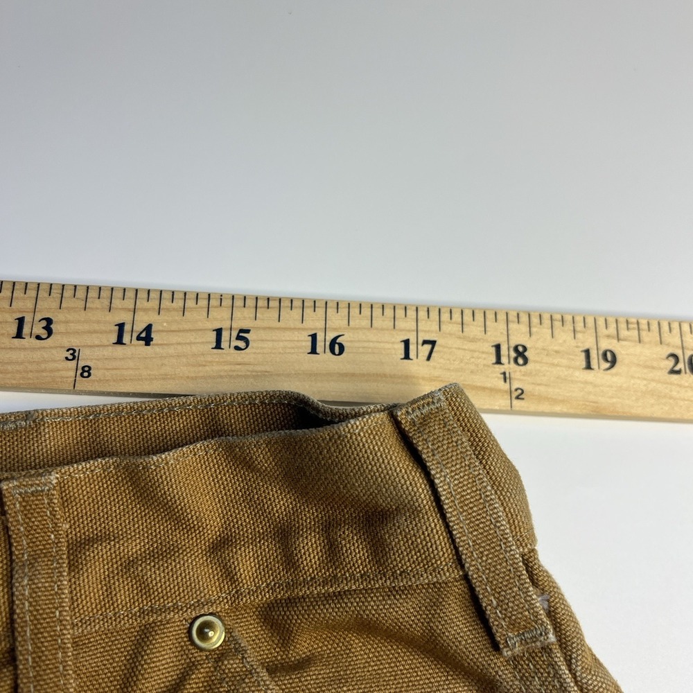 Vintage Carhartt Double Knee Carpenter Pants Size Brown 40x31.5 USA Made Work - Picture 14 of 16